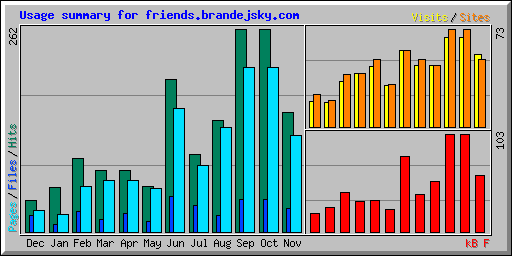 Usage summary for friends.brandejsky.com